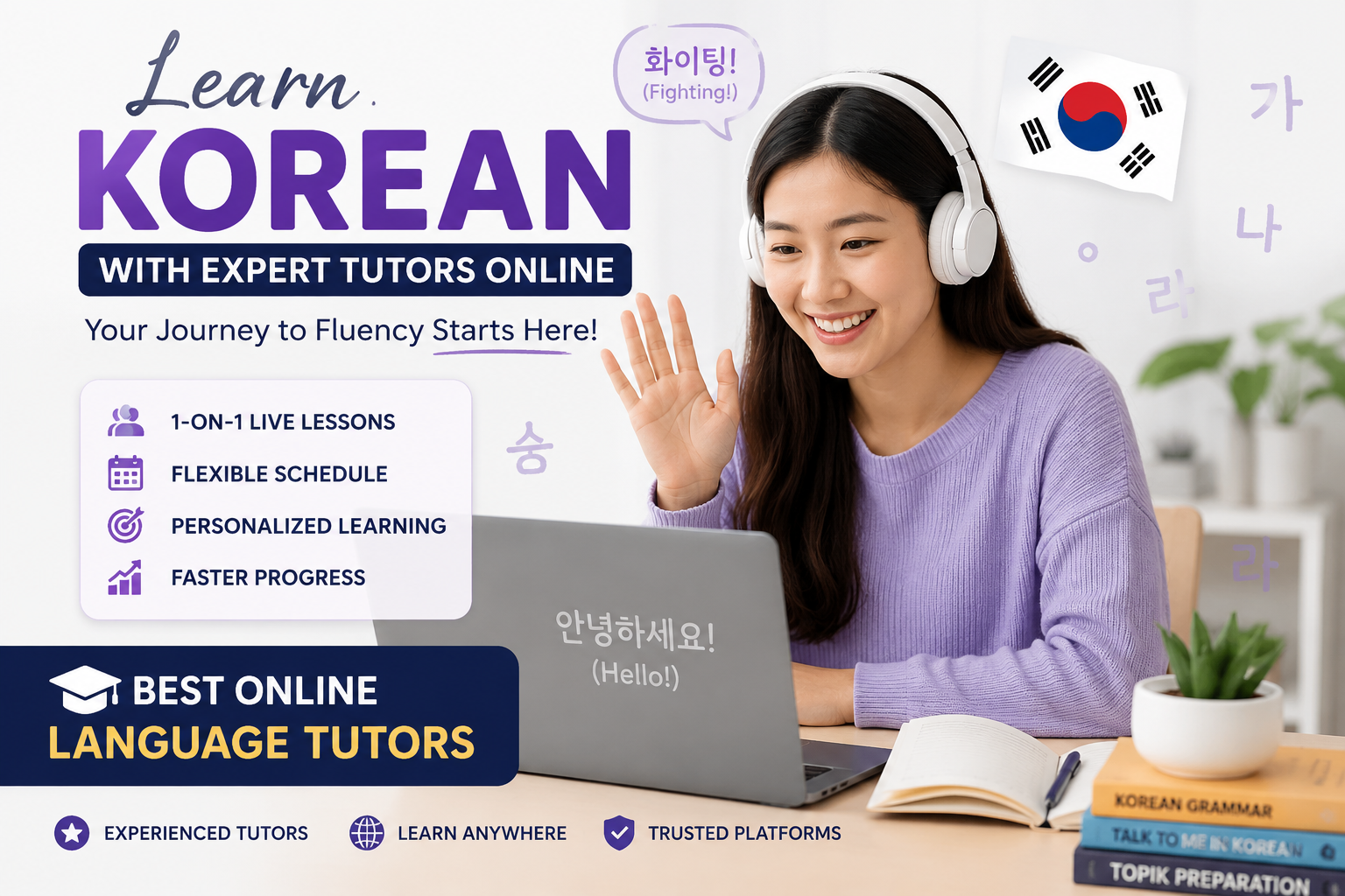 Korean Language Tutor Online