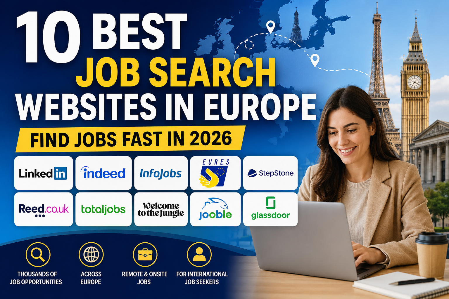 10 Best Job Search Websites in Europe