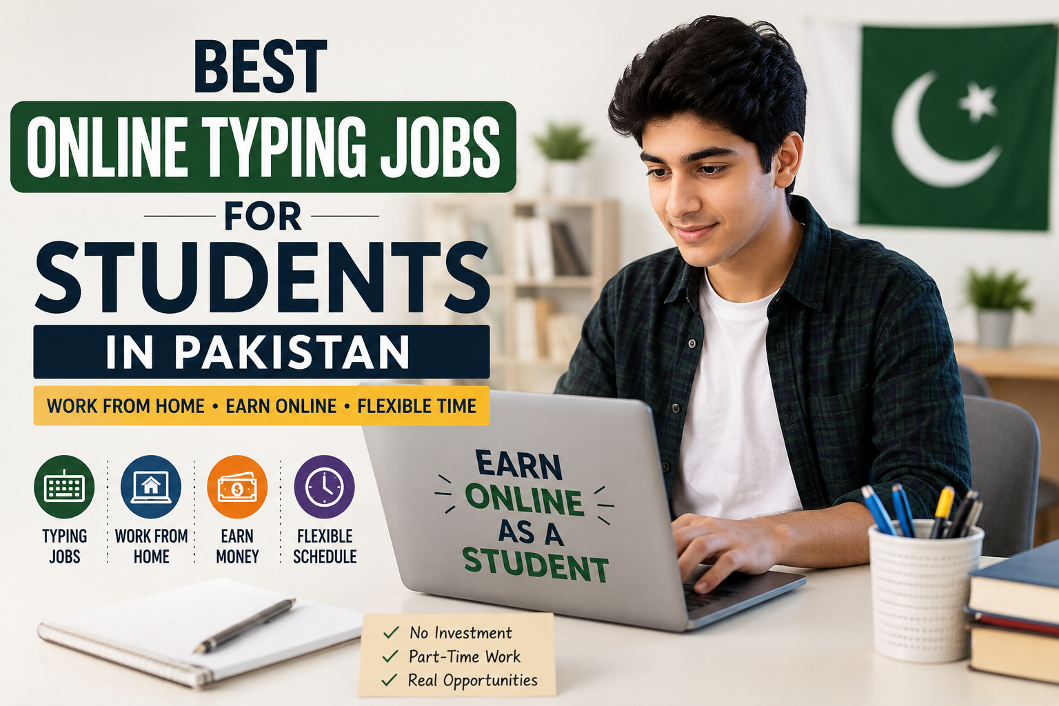 Online Typing Jobs for Students in Pakistan