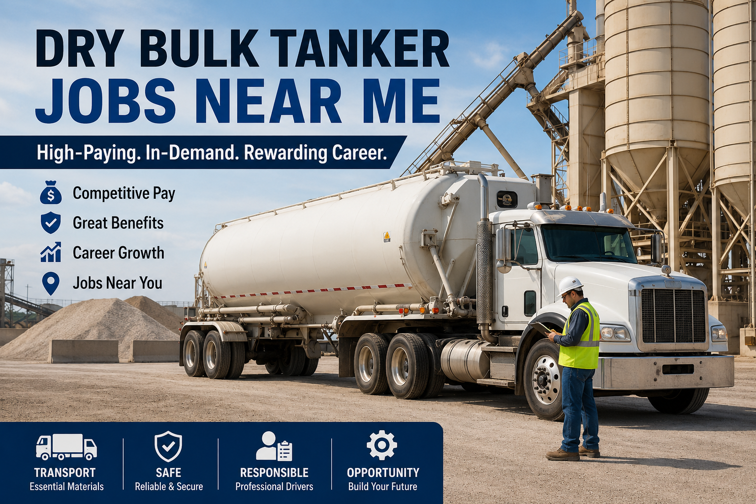 dry bulk tanker jobs near me