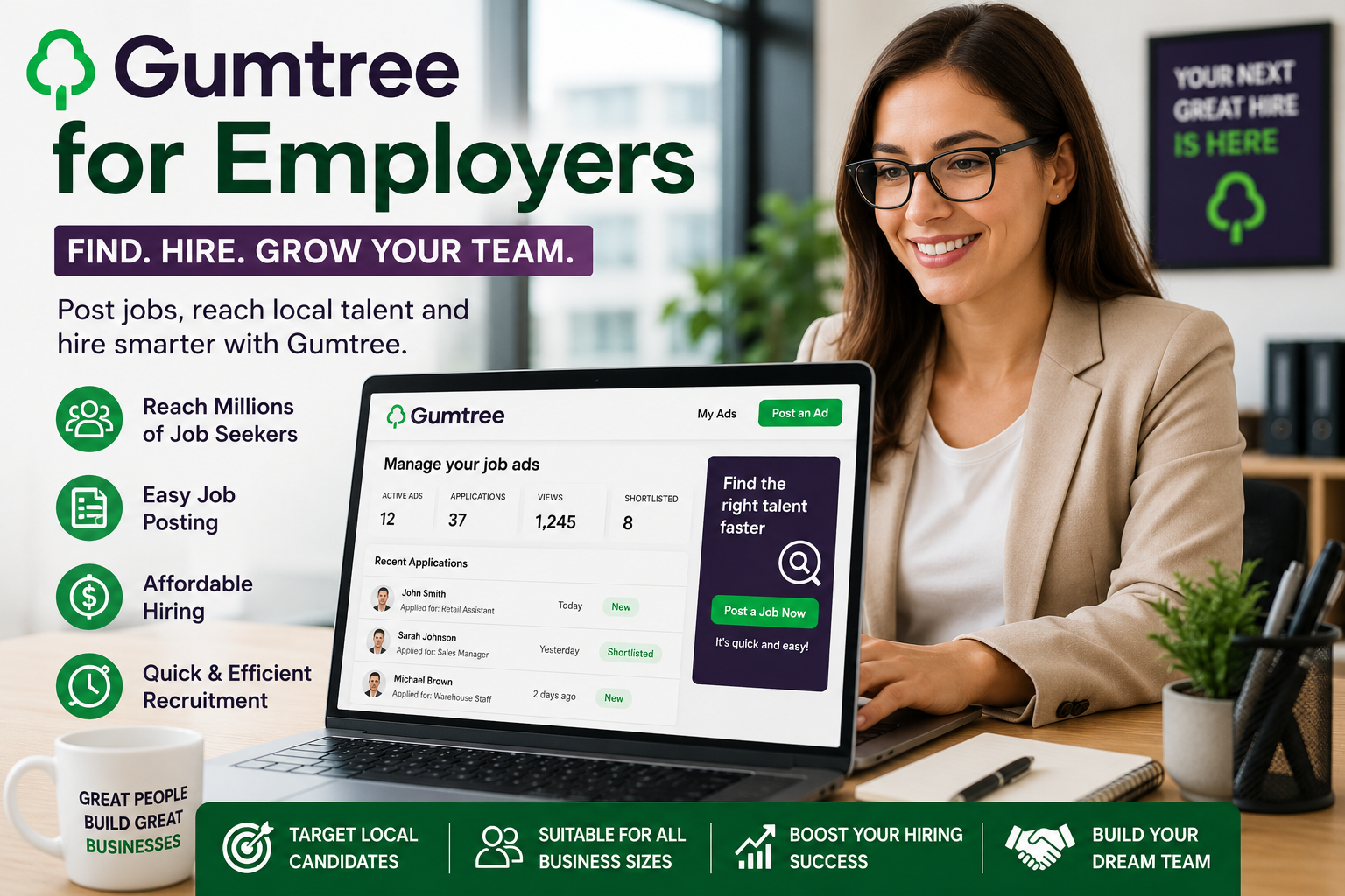Gumtree for Employers